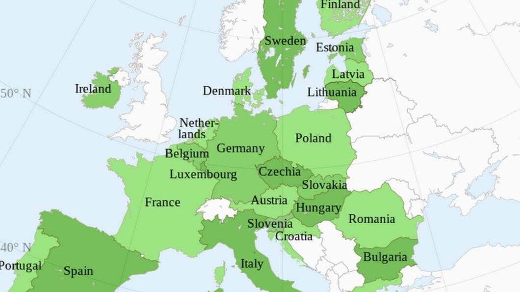 Kaart Europese Unie